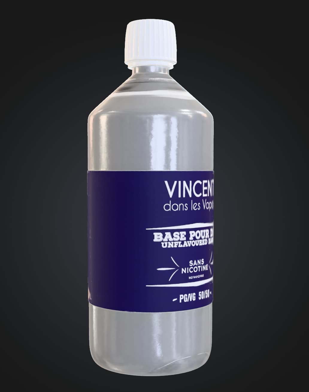Unflavoured PG/VG base bottle